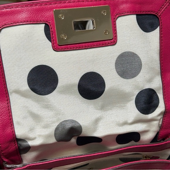 Kate Spade Pink Tote Leather Crossbody Bag - Picture 5 of 6